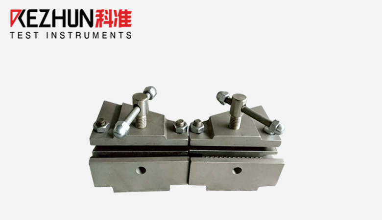 土工布梯形撕裂拉力麻豆免费性爱视频夹具