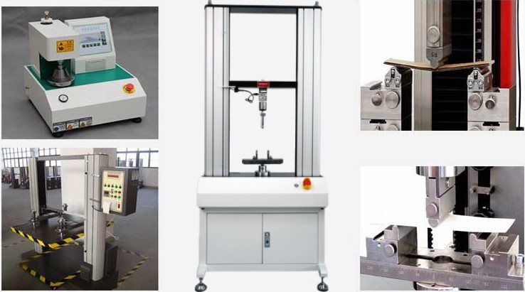 包装纸张/纸板/纸箱的抗张拉伸折弯抗压耐破撕裂压缩强度试验汇总